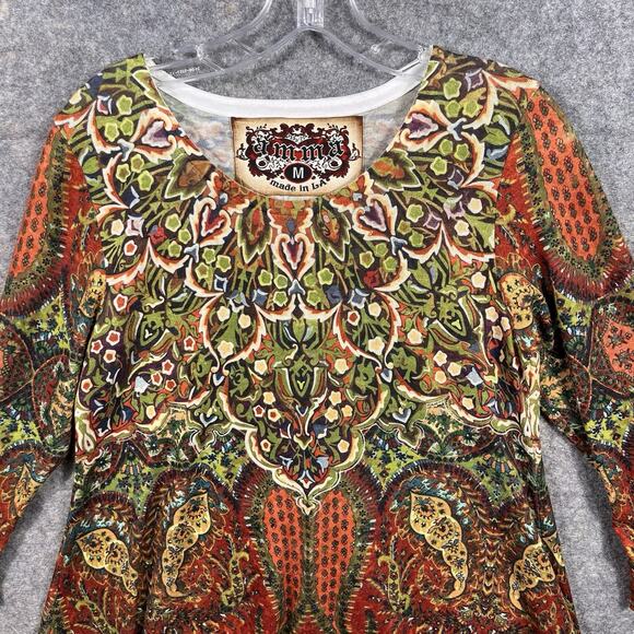 Amma Design Long Sleeve Tunic-Size Medium‎ -Colorful-Boho - Picture 2 of 8
